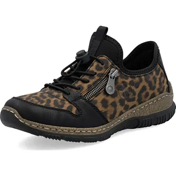 Dámské polobotky Dámské polobotky Rieker N35G0-90 Barva: Hnědá, Velikost: 40