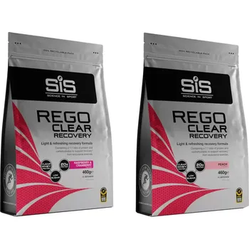Iontový nápoj SiS SIS REGO Clear Recovery, 460 g příchuť broskev