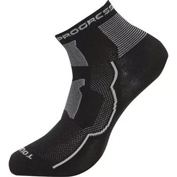 Pánské ponožky PROGRESS Progress TOURIST letní turistické ponožky, černá velikost 3-5 (35-38)
