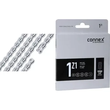 Řetěz na kolo CONNEX Řetěz Connex 1Z1 pro single speed, stříbrný