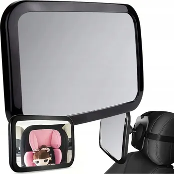 Zrcátko do auta pro sledování dítěte během cestování - Velké