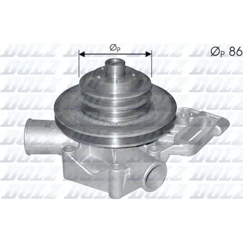 Chladič motoru Vodní čerpadlo, chlazení motoru DOLZ C115