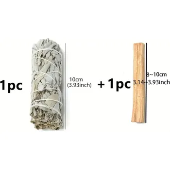 Vonná tyčinka Šalvěj bílá šamanský vykuřovací svazek + palo santo