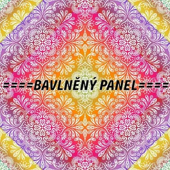 Panel bavlna - MANDALY-147-38 Velikost: 20x20cm