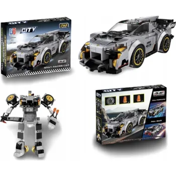 ostatní stavebnice STAVEBNICE KONSTRUKCYJNE 2 W 1 SAMOCHÓD ROBOT TRANSFORMER JAKO DÁREK