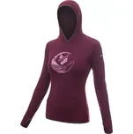 Sensor Sensor Merino Wool Upper MOUNTAINS dámská mikina, fox, port red velikost L