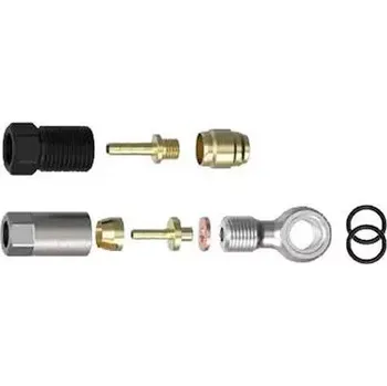 Brzda na kolo EZmtb EZmtb SRAM Silver Banjo Kit sada koncovek pro brzdy