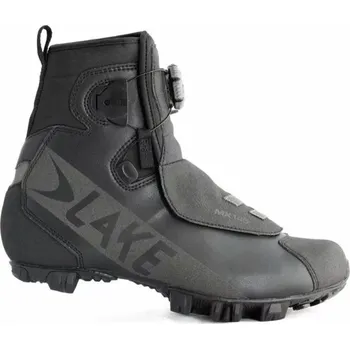 Pánské cyklistické tretry LAKE Jarní a podzimní tretry LAKE MX146 černá / reflexní velikost 41