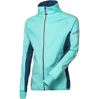 PROGRESS Progress COOLIO Jacket dětská softshellová bunda, mint/tm.modrá velikost 164-170