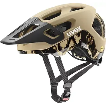 Cyklistická přilba Uvex Helma Uvex React MIPS DESERT-BLACK MATT velikost 59-61