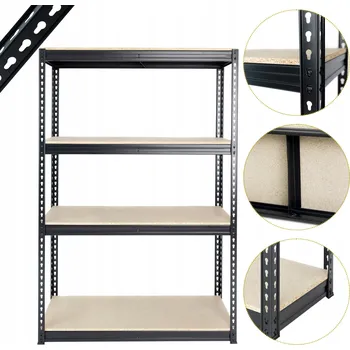 Dílenský regál Kovový skladový regál ePlatinum 180 x 120 x 40 cm, nosnost až 600 kg na polici