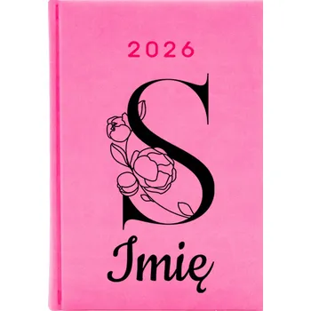 Kalendář Knižkový kalendář 2026 A5 Cute Cups růžový