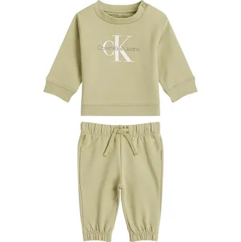 Dívčí oblečení Dětská souprava Calvin Klein Jeans 3-pack IN0IN00011.PPYA zelená 91X, vel. 62