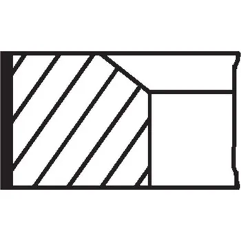 Píst motoru Sada pístních kroužků MAHLE 007 RS 10118 0N0