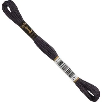 Příze Anchor Stranded Cotton 00401 8 m Vyšívací příze