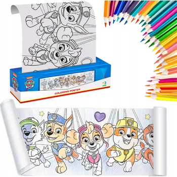 omalovánky Omalovánka v roli Tlapková patrola 200191