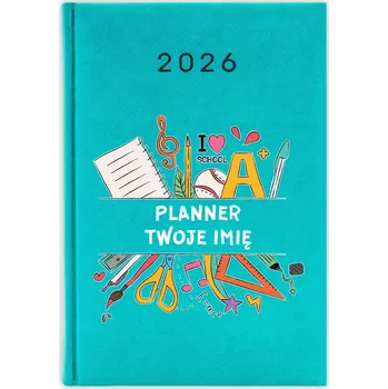 Kalendář Knižkový kalendář 2026 A5 FunnyCase modrý