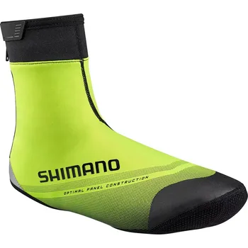 Cyklistické návleky Shimano Návleky na tretry Shimano S1100X - MTB, Soft Shell (5-10°C), fluo velikost XL