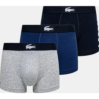 Boxerky Lacoste 3-pack 5H1291 námořnická modř 59X, vel. M