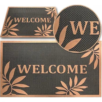 Rohožka VENKOVNÍ VSTUPNÍ ROHOŽKA PŘED DVEŘE NA BOTY ODOLNÁ 45x70cm