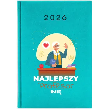 Kalendář Knižkový kalendář 2026 A5 FunnyCase modrý