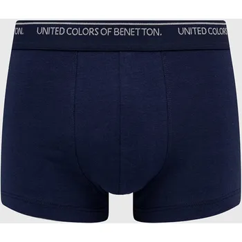 Boxerky Boxerky United Colors of Benetton pánské, tmavomodrá barva 3OP82X077.252 59X, vel. S