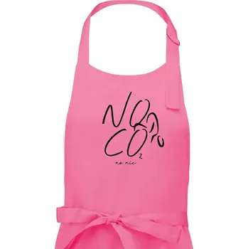 Kuchyňská zástěra No co no nic kolo - Pánská zástěra na vaření - Univerzální velikost ( Růžová )