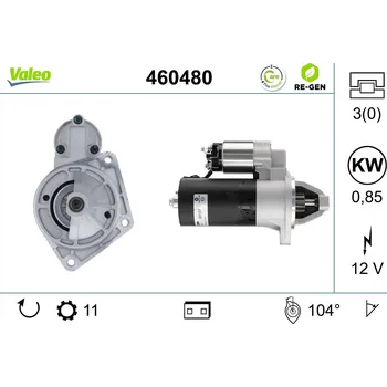 Startér Startér VALEO 460480