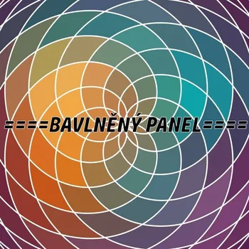 Panel bavlna - MANDALY-147-61 Velikost: 20x20cm