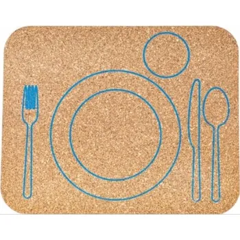 prostírání Korkii Korková výuková podložka pro praváky