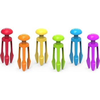 Hračka pro nejmenší Learning Resources Pinzeta - kleště s trojitým úchopem 6ks