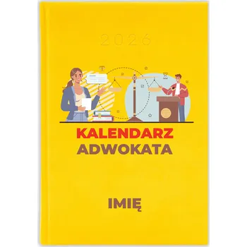 Diář Knižní diář 2026 A5 FunnyCase žlutý