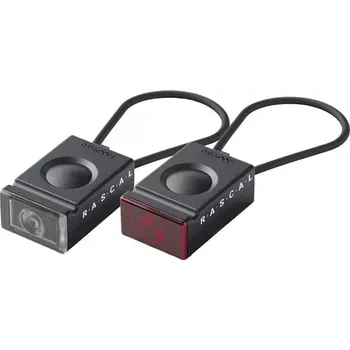 Cyklosvítilna Rascal Sada přední a zadní blikačka Bookman Rascal barva černá