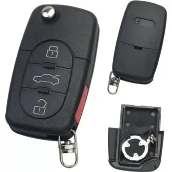 Autoklíč Vystřelovací klíč Audi 3+ panic na 2 baterie