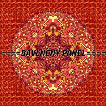 Panel bavlna - MANDALY-147-164 Velikost: 20x20cm