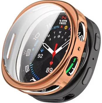 Pouzdro na mobilní telefon Pouzdro 2v1 na displej + boky pro Samsung Galaxy Watch 8 44 mm