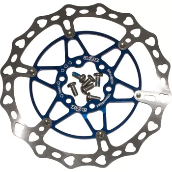 Brzda na kolo a2z Brzdový kotouč A2Z Srdce, modrá průměr kotouče 160 mm