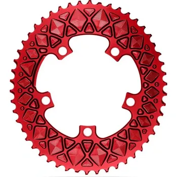 Převodník na kolo absoluteBLACK Převodník absoluteBLACK Oval Road 110/5 BCD, červená počet zubů 52