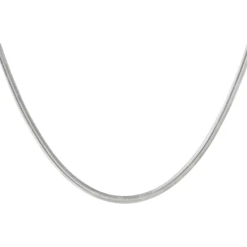 Náhrdelník ORNAMENTI Náhrdelník Flat Snake silver