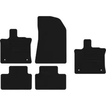 autokoberec Kobercové rohožky Edecor velurové 5 ks