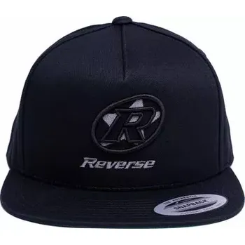 Kšiltovka Reverse Kšiltovka Reverse Snapback Cap Logo (Stick) černá/šedá
