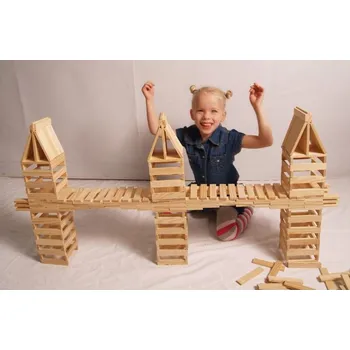 ostatní stavebnice City Blocks City Blocks 150 Dřevěná stavebnice