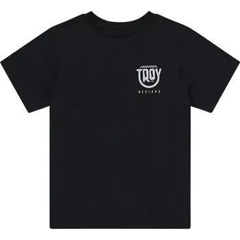 Oblečení a móda Troy Lee Designs Dámské triko Troy Lee Designs Tee Smiley Black velikost M