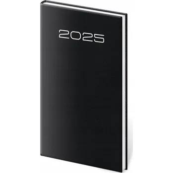 Diář Knižkový diář pro podnikatele 2025 B5 Helma černý