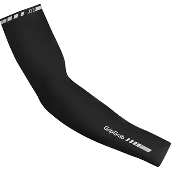 Cyklistické návleky GripGrab Návleky na ruce GripGrab Arm Warmers Light - black velikost L