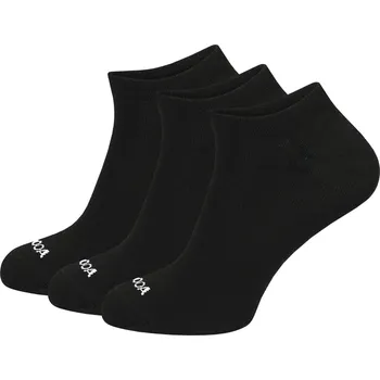 Pánské ponožky Ponožky MOOA Essential Low 3-pack Velikost ponožek: 35-38 / Barva: černá