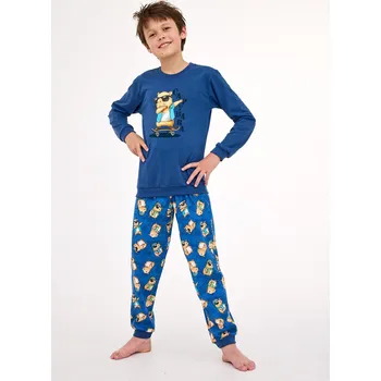 Pánská móda Cornette Young Boy 966/177 Pyžamo Capybara délka/r 134-164 džínovina 158-164