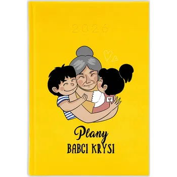 Diář Knižní diář 2026 A5 FunnyCase žlutý