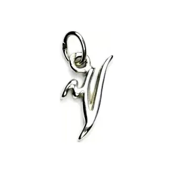 Přívěsek Stříbrný přívěsek, písmenko V - P 437 (Stříbrná abeceda)
