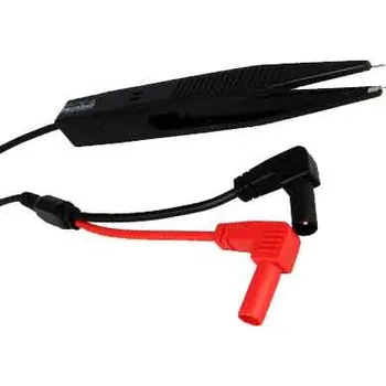 Měřicí kabel Měřicí pinzeta s banánky 4mm 90°